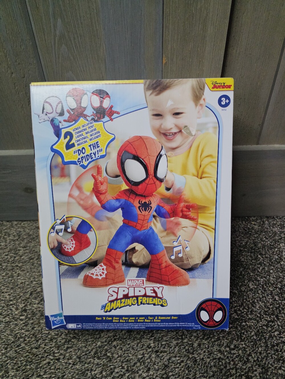 Hasbro Marvel Spidey and His Amazing Friends Dance 'N Crawl Spidey